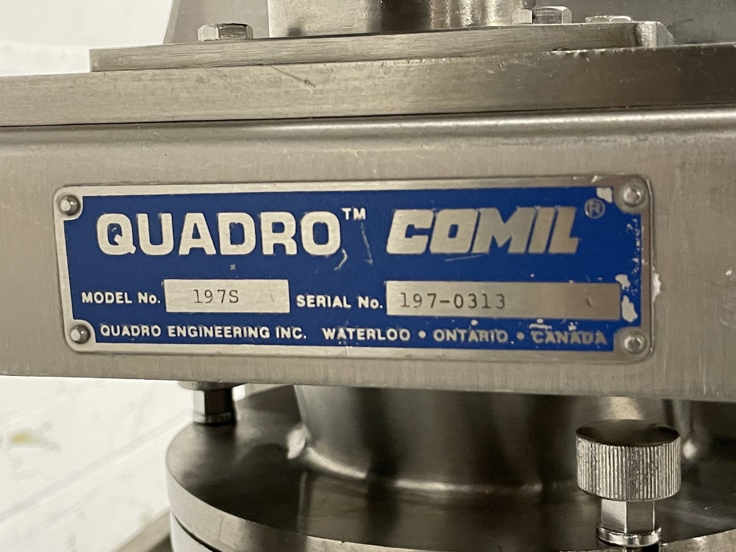Quadro Comil, Model 197, S/S