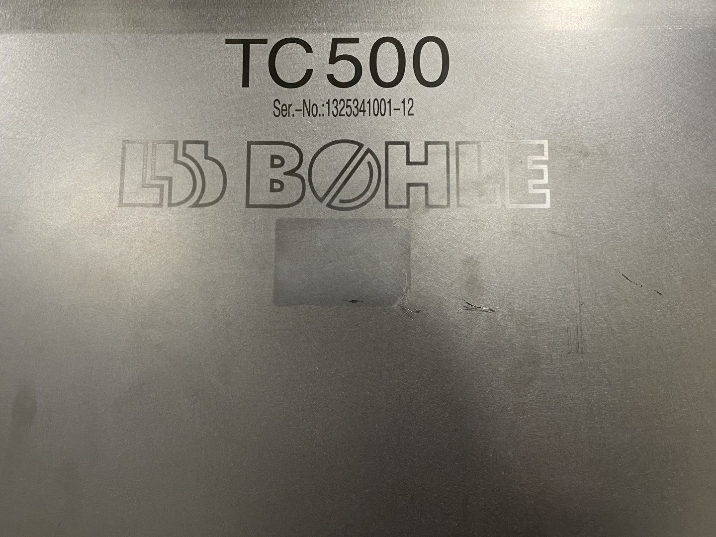 500 Liter LB Bohle Bin, S/S, Model TC 500