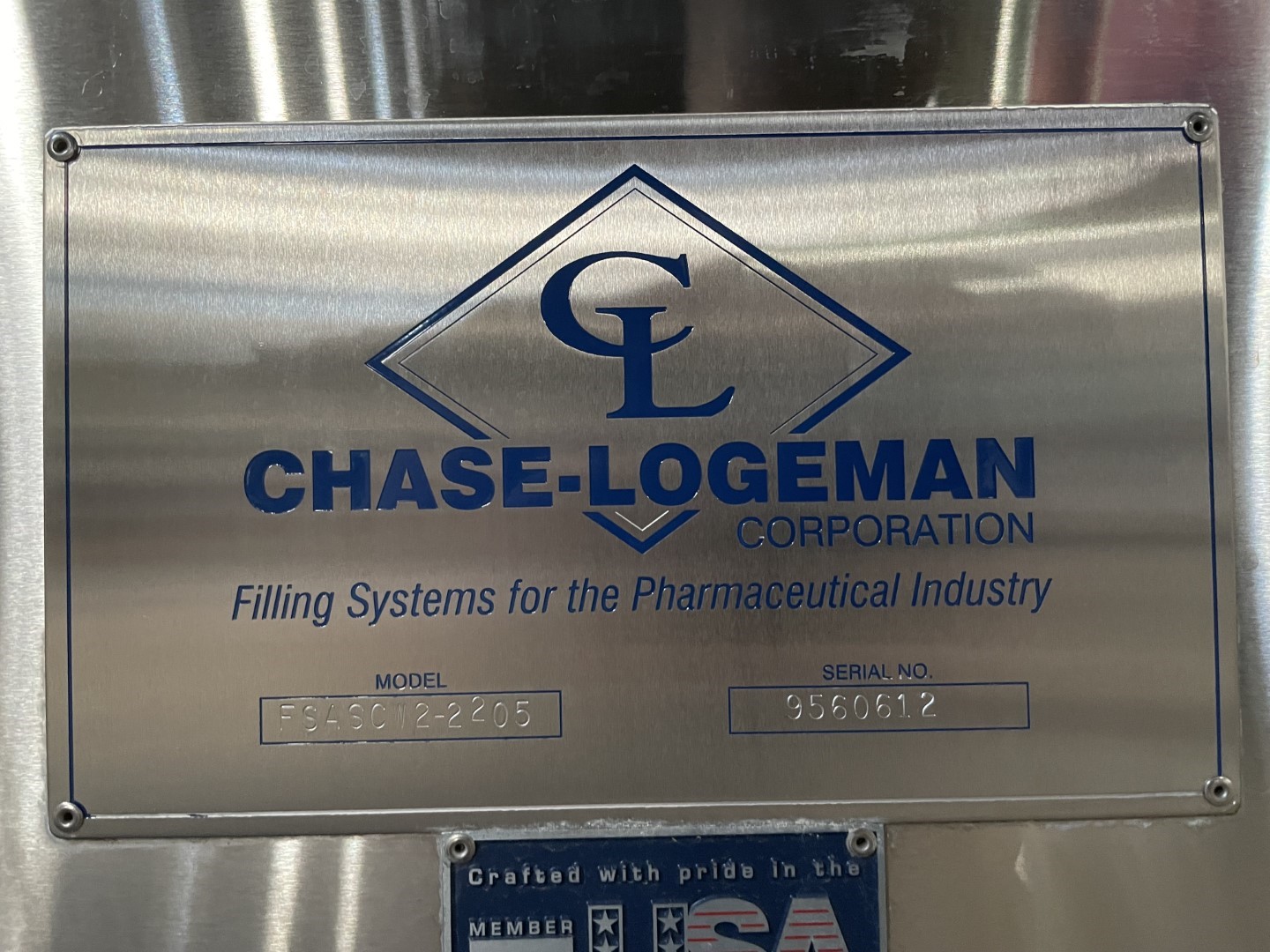 Chase Logeman Aseptic Filling Line, Model FSASCW2-2205
