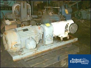 Image of 4" Lobeflo Positive Displacement Pump, Sanitary S/S, 15 HP