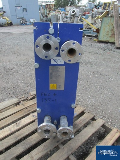 Image of 30.1 Sq Ft Alfa Laval Plate Exchanger, S/S, 150#