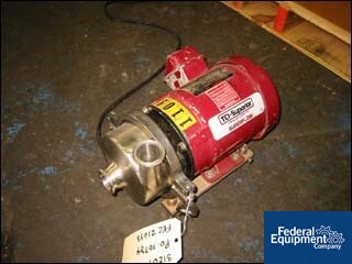 Image of 1" X 1" X 4" TCI SUPERIOR CENTRIFUGAL PUMP, S/S, 1.5 HP