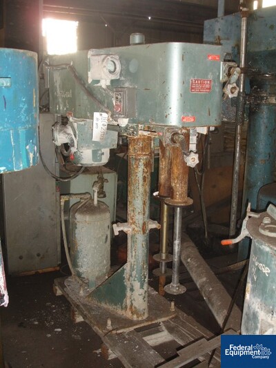 Image of 7.5 HP Myers Dual Shaft Disperser, Model V550A-5-7.5, S/S, XP