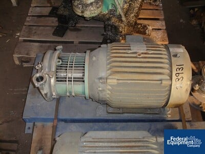 Image of 3" x 1" x 8" Tri-Clover Centrifugal Pump, S/S, 20 HP