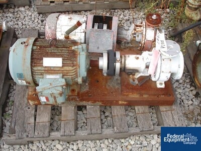 Image of 3" x 1.5" x 6" Durco Centrifugal Pump, D4 Alloy, 15 HP
