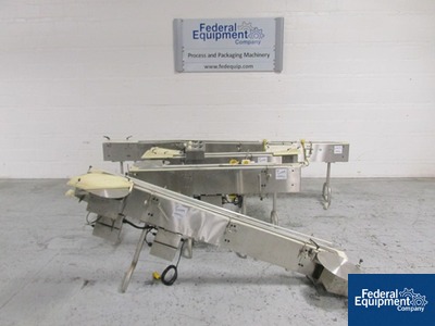 Image of 3" TL INDUSTRIES CLEAN ROOM SECTIONAL CONVEYOR, S/S