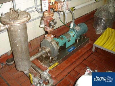 Image of 1.5" x 1" x 8" Durco Centrifugal Pump, DC2 Alloy, 1 HP