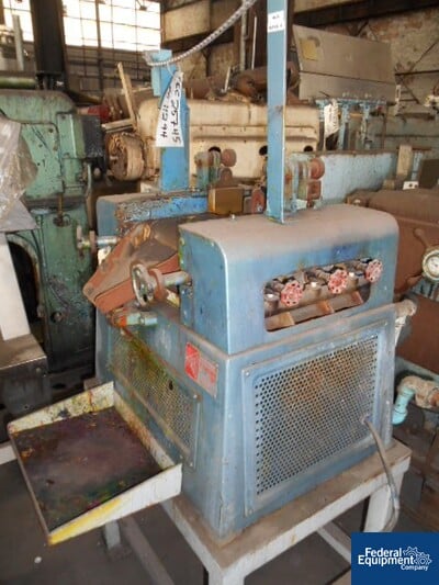 Image of 4" x 8" Keith Three Roll Mill