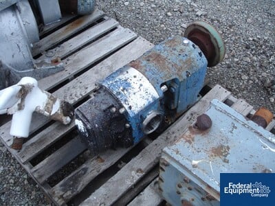 Image of 4" G & H Rotary Lobe Pump, S/S, 40 HP