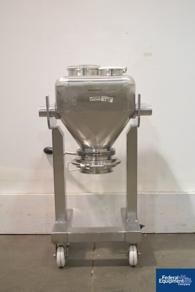 Image of 30 Liter Servolift stainless steel bin