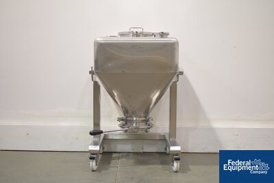 Image of 150 Liter Servolift stainless steel bin