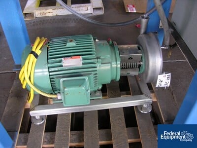 Image of 3" x 2" x 10" Tri-Clover Centrifugal Pump, S/S, 20 HP