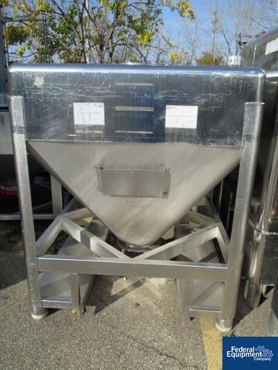 Image of 45 CU FT STAINLESS STEEL TOTE