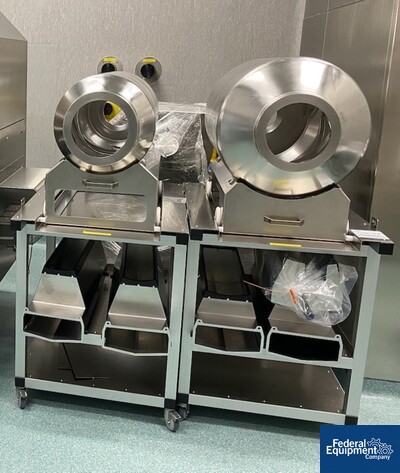 25, 50 & 75 Liter LB Bohle Tripan Coating Pan Drums