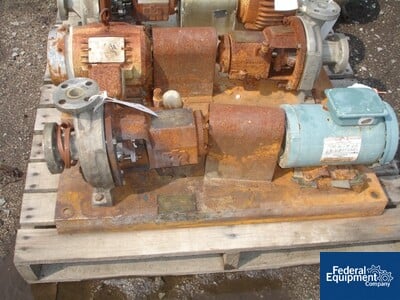 Image of 1.5" x 1" x 6" Ingersoll Rand Centrifugal Pump, S/S