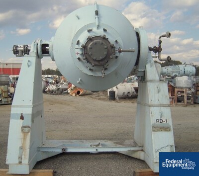 Image of 70 Cu Ft DeDietrich Glass Lined Vacuum Dryer, Model SR3030