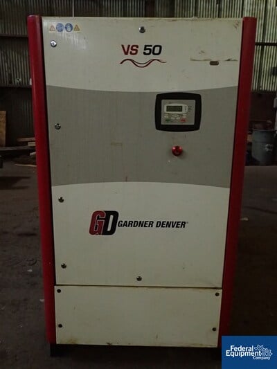 Image of 50 HP Gardner Denver Air Compressor, Model VS45-70A