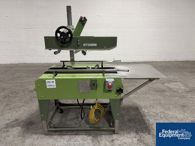 Loveshaw Case Taper, Model LDI B, with flexible roller conveyor