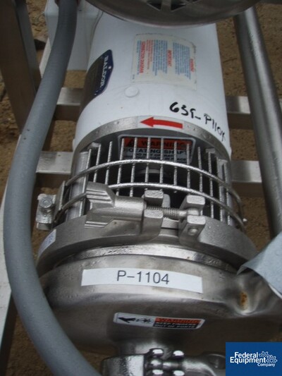Image of 2" x 1.5" Waukesha Centrifugal Pump, S/S, 3 HP