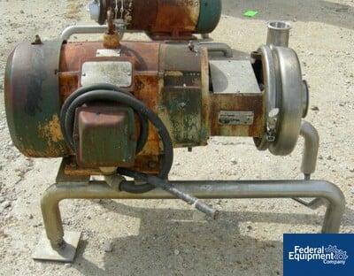 Image of 3" x 2" Tri Clover Centrifugal Pump, 316 S/S, 10 HP