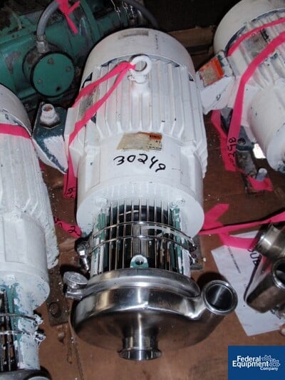 Image of 2" x 1.5" Tri-Clover Centrifugal Pump, S/S, 7.5 HP