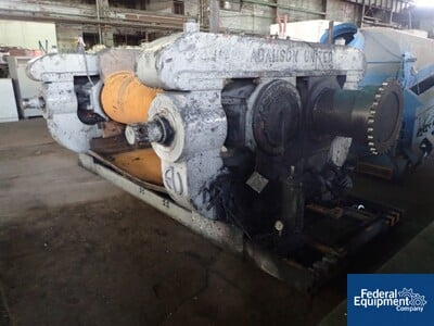 Image of 84" x 26" Adamson Two Roll Mill, 200 HP