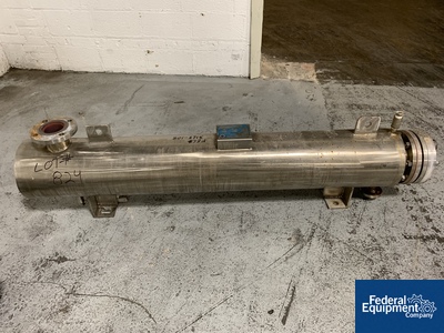 Image of 23 Sq Ft Yula Heat Exchanger, 316L S/S, 150/150#
