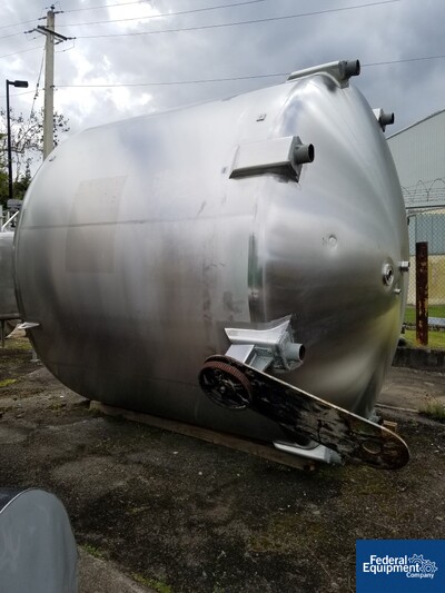 Image of 3,500 Gal Stainless Steel Mix Tank, 5 HP