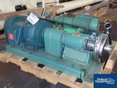 Image of 2" x 1.5" Tri-Clover Centrifugal Pump, S/S, 20 HP