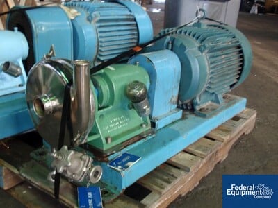 Image of 2" x 1.5" Tri-Clover Centrifugal Pump, S/S, 25 HP