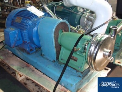 Image of 2" x 1.5" Tri-Clover Centrifugal Pump, S/S, 25 HP