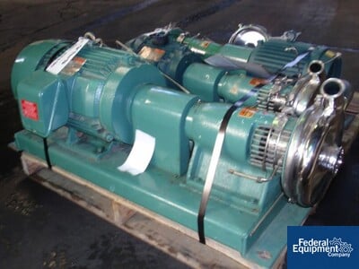 Image of 2" x 1.5" Tri-Clover Centrifugal Pump, S/S, 20 HP