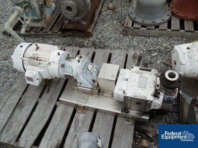 Image of 2" ITT/Jabsco Rotary Lobe Pump, S/S, 7.5 HP