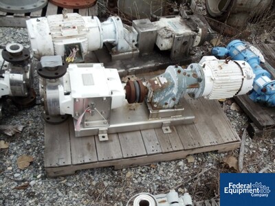Image of 2" ITT/Jabsco Rotary Lobe Pump, S/S, 7.5 HP