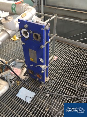 Image of 30.1 Sq Ft Alfa Laval Plate Heat Exchanger, S/S