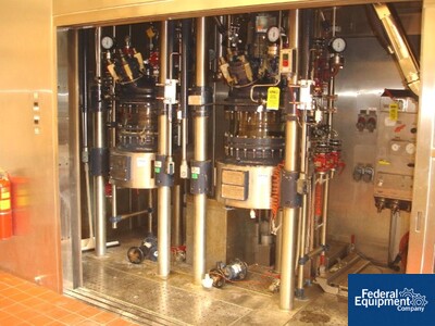 70 Liter R & M Italia Glass Lined Reactor Set