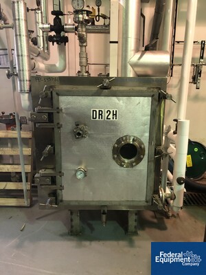 Image of 28.40 Sq Ft United McGill Vacuum Shelf Dryer, 316 S/S