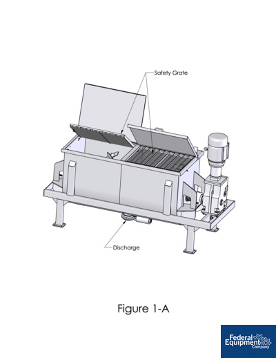 Image of 25 Cu Ft AIM Blending Ribbon Blender, 304 S/S, 7.5 HP