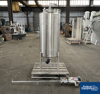 Image of 400 Liter Walker Agitated Recevier, 316L S/S, 14.9#