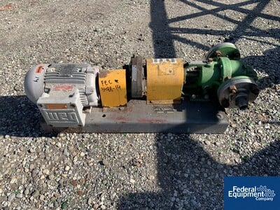 2" Viking Gear Pump, Model 14-4724-R, S/S, 1 HP