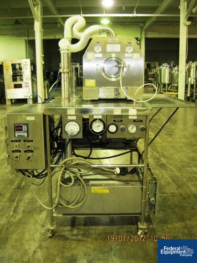 Image of 12" VECTOR HI COATER COATING PAN, MODEL HCT-30