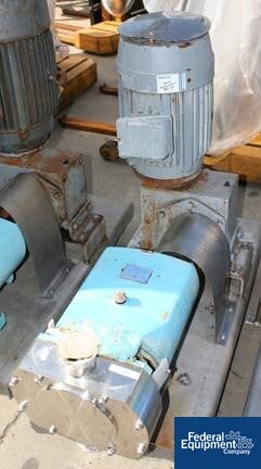 Image of 2.5" G & H Rotary Lobe Pump, S/S, 15 HP