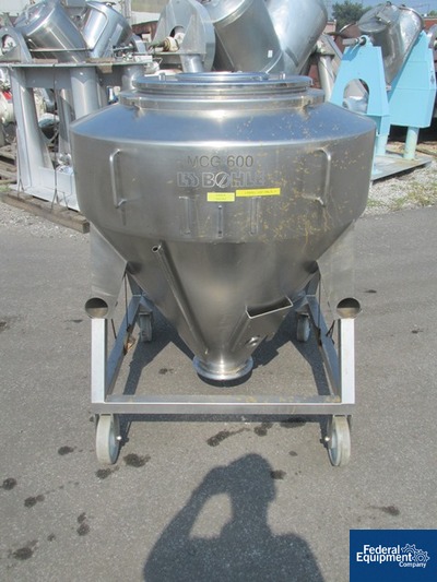 Image of 600 Liter LB Bohle bin, S/S