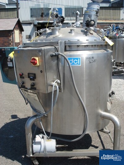 500 Liter DCI Reactor, 316L S/S, 30/115#