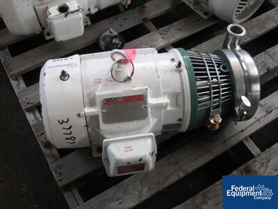 Image of 2.5" X 1.5" TRI CLOVER CENTRIFUGAL PUMP, S/S, 3 HP