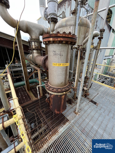 Image of 1,024 Sq Ft GMW Heat Exchanger, 316L S/S, 100/100#