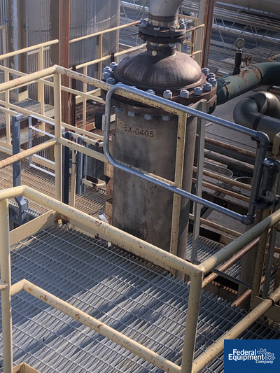 Image of 1,417 Sq Ft Trumbo Heat Exchanger, 316L S/S, 100/100#