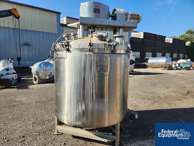 Image of 500 Gal Lee Double Motion Vacuum Kettle, 304 S/S, 20/100#