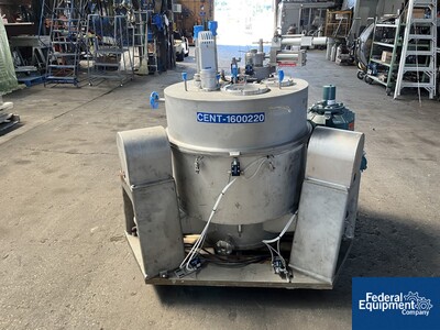 Image of 30" x 18" Western States Quadra Clean Basket Centrifuge