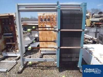 Image of 1,622 Sq Ft APV Plate Heat Exchanger, 304 S/S, 150#